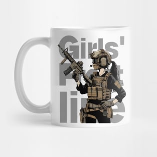 Girls' Frontline Tactical Chic Tee: Where Strength Meets Style Mug